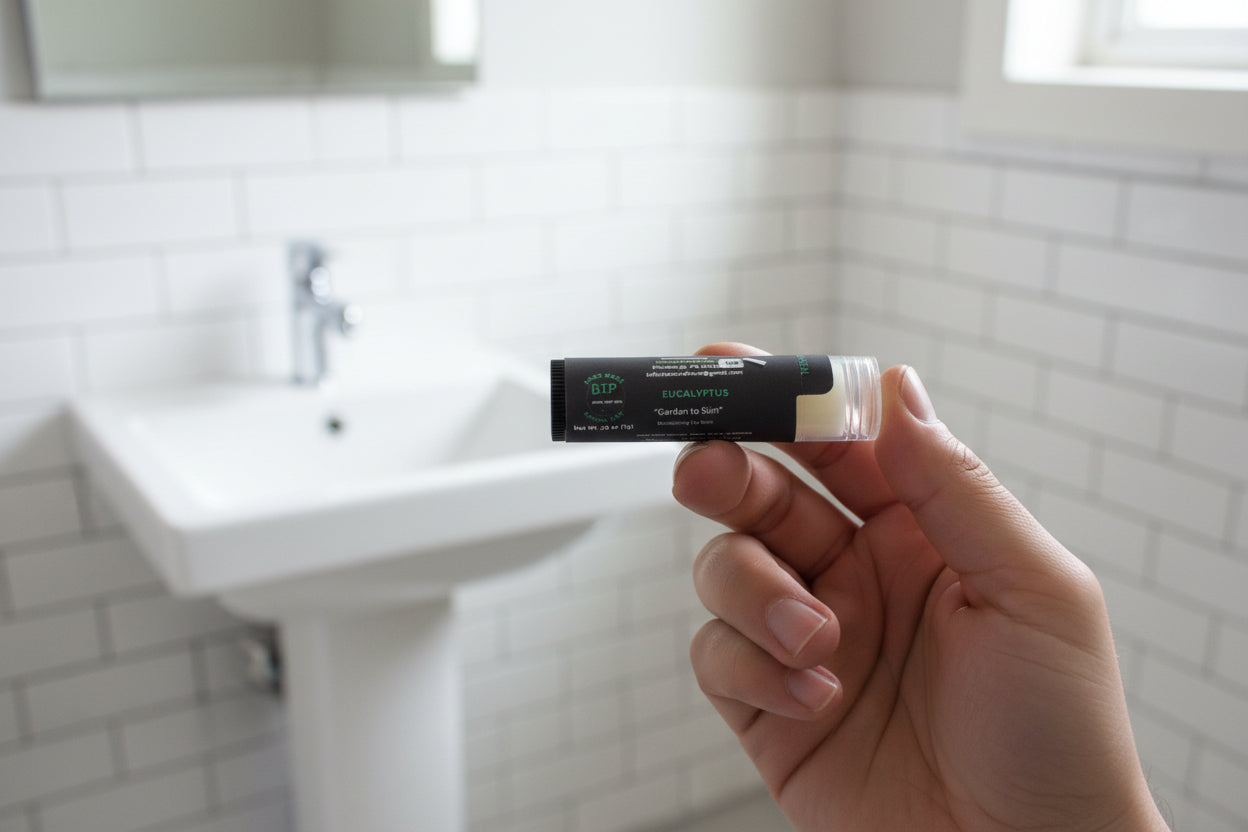 BTP Eucalyptus Lip Balm 2-Pack | Better Than Petroleum for Dry