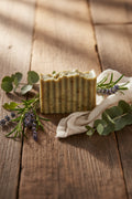 Escape Handmade Soap on wooden background