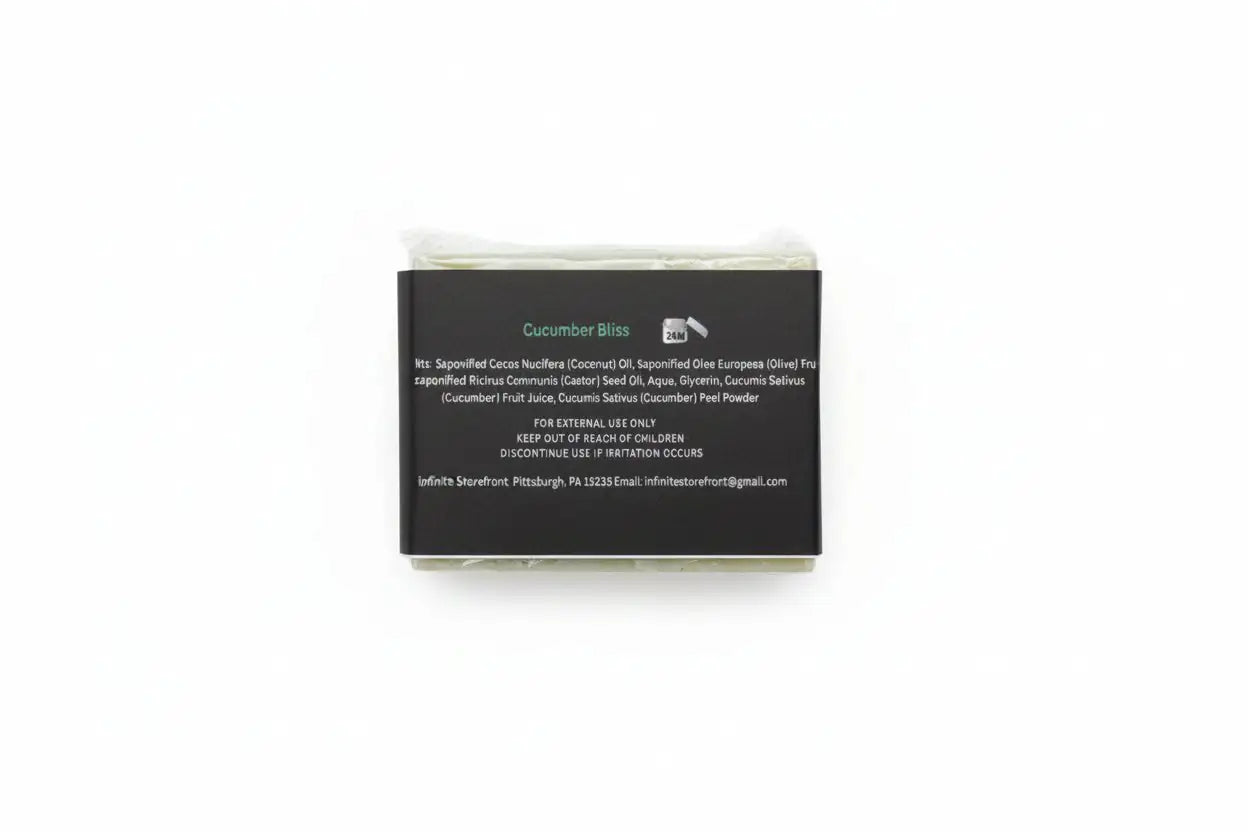 Cucumber Bliss Handmade Soap - Infinite Storefront