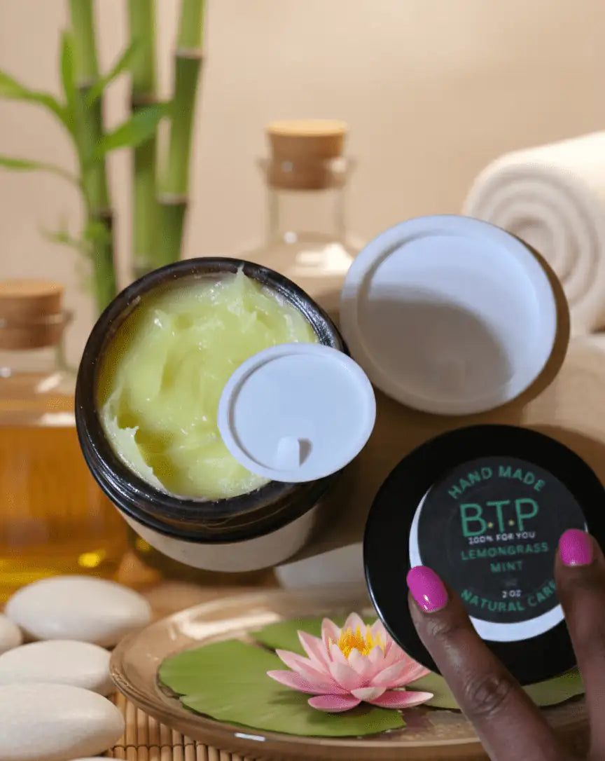 Infinite Storefront BTP Lemongrass Mint Body Balm – Deep Moisture for Dry Skin - Infinite Storefront